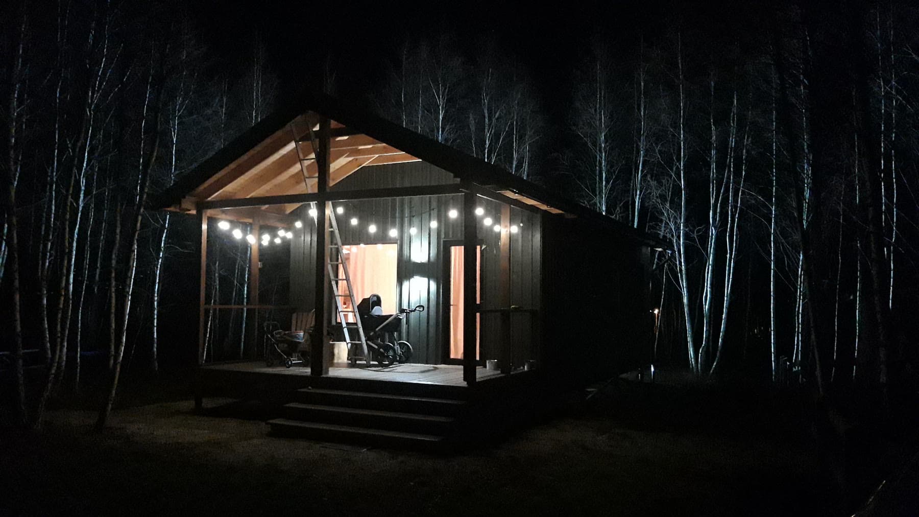 Фасад в ноябре