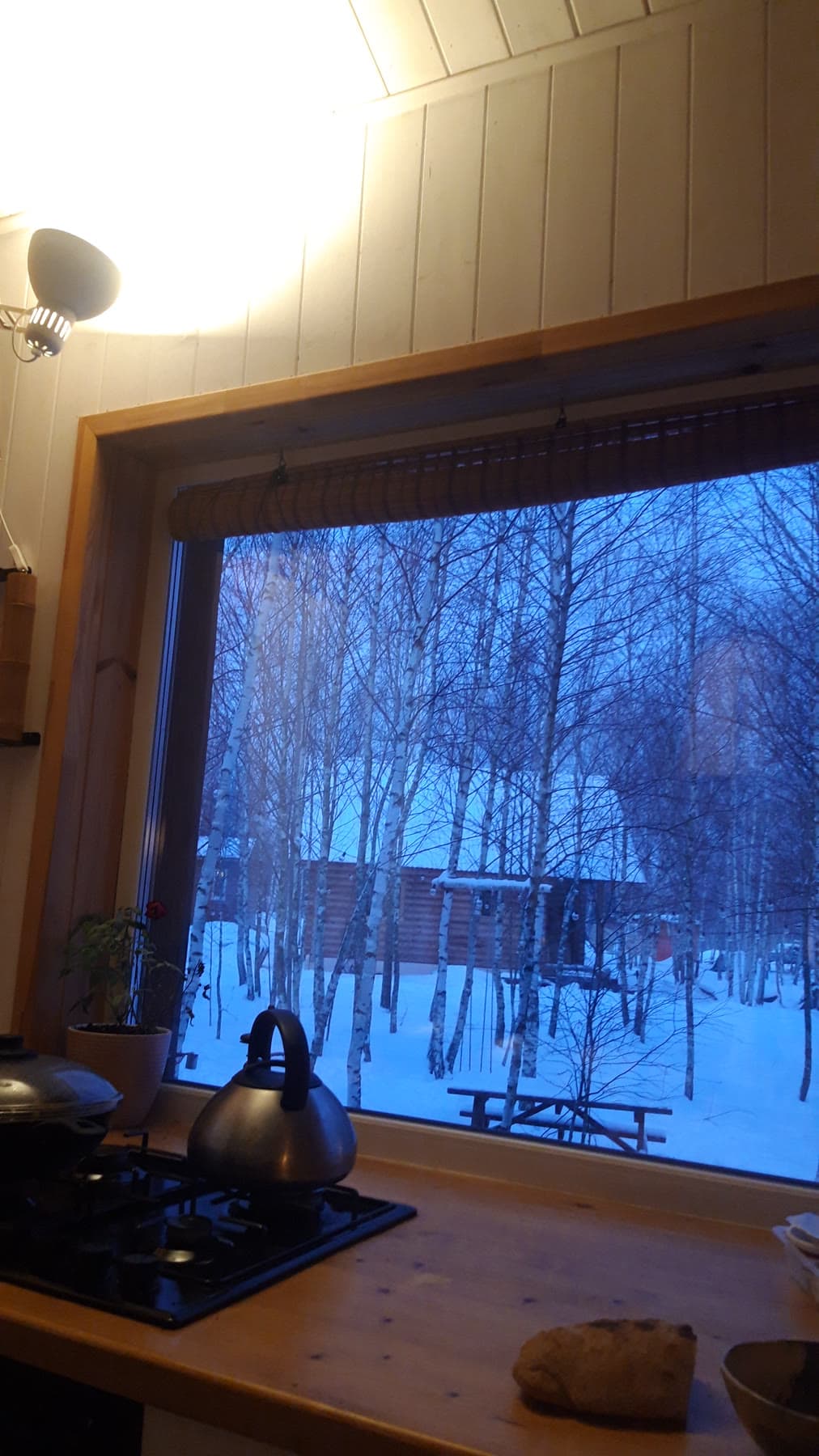 Интерьер зимой